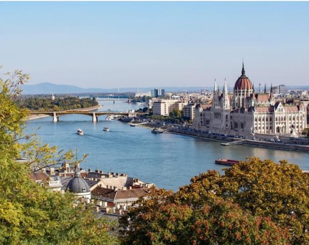 Danube and parliament