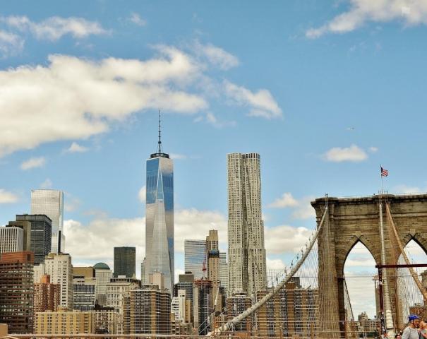 view from Brooklyn Bridge