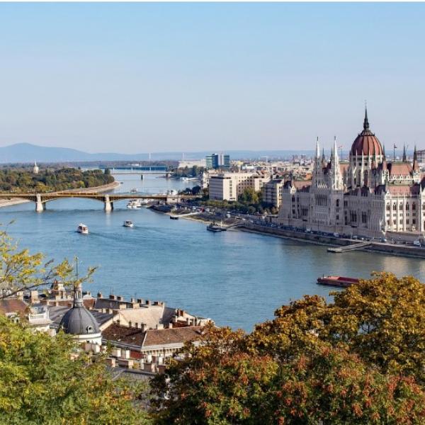 Danube and parliament