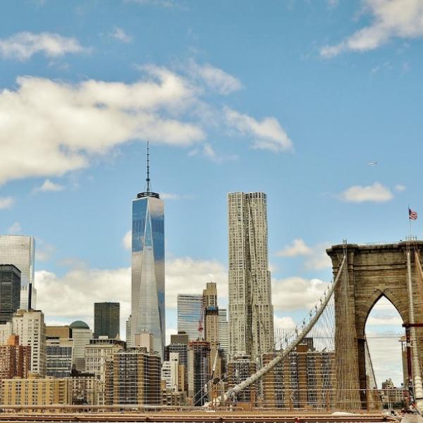 view from Brooklyn Bridge